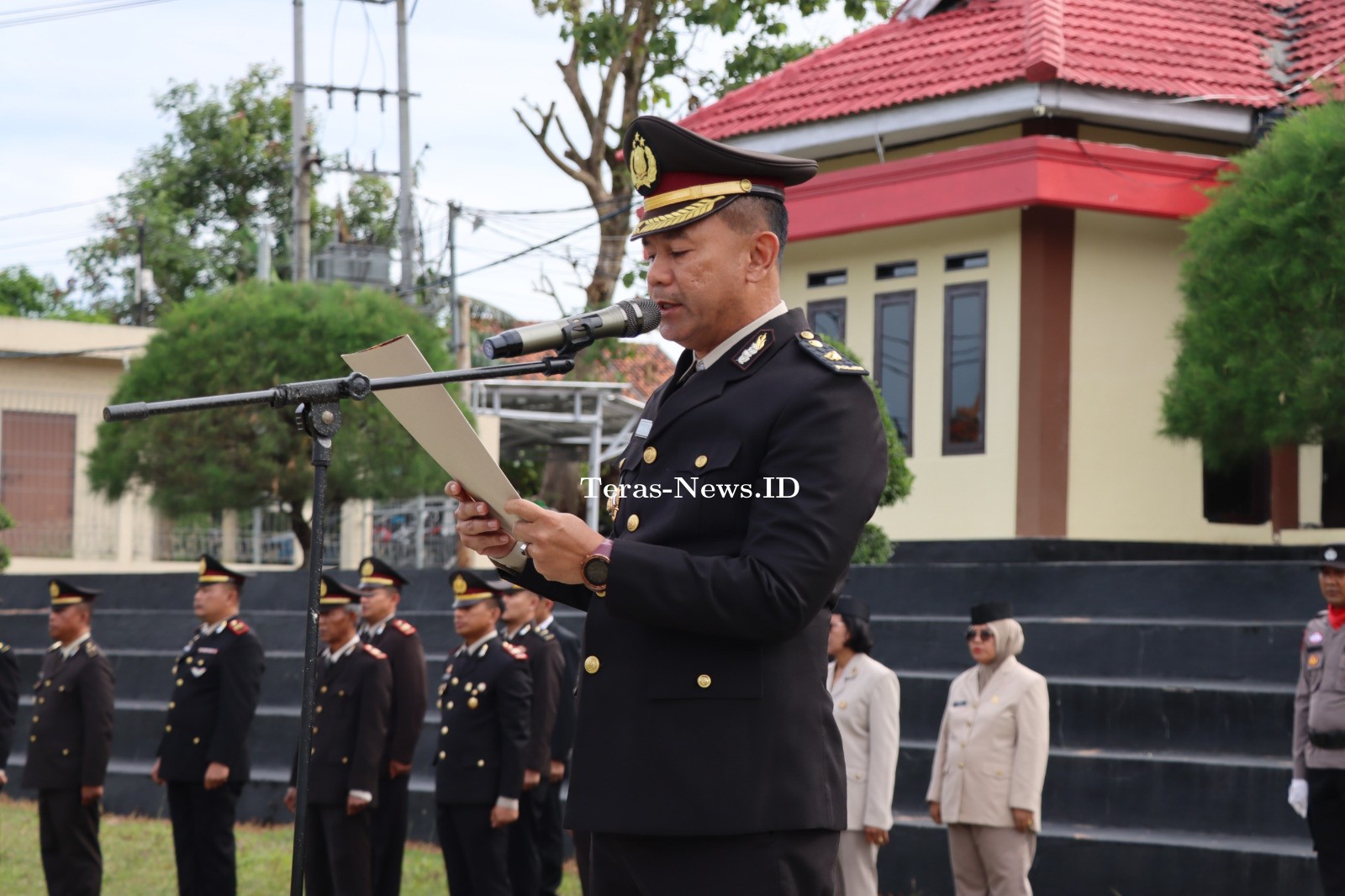Polres Waykanan Gelar Upacara Peringatan Hari Pahlawan Tahun 2025